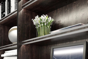 PROFIL ALUMINIU PENTRU LED CU APLICARE CANT ILUMINARE DUBLA PA-GLAXNBDW3M-AL - Img 7