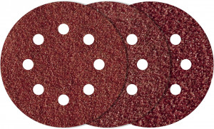 Set 15 discuri abrazive FI125 mm, suport hartie