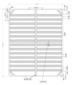 Somieră IFL pentru pat, compatibilă cu mecanism de ridicare sau picioare, 14 rânduri de lamele, 140/160/180 x 200 cm - Img 4