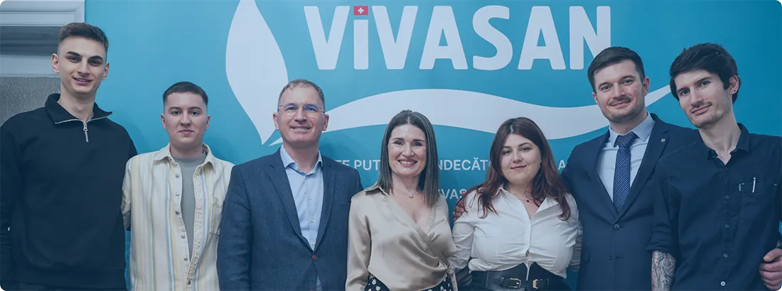 Poza cu echipa Vivasan