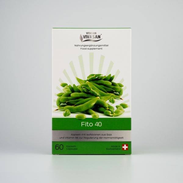 Fito 40 - Supliment alimentar pentru echilibru hormonal - 60 capsule