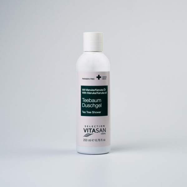 Gel de duș cu Arbore de ceai pentru o piele sensibilă - 200 ml.