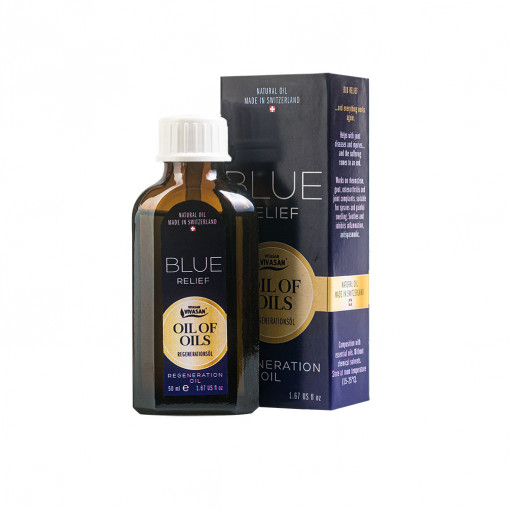 Blend Blue Relief - Amestec de uleiuri esentiale analgezic pentru entorse si edeme - 50 ml