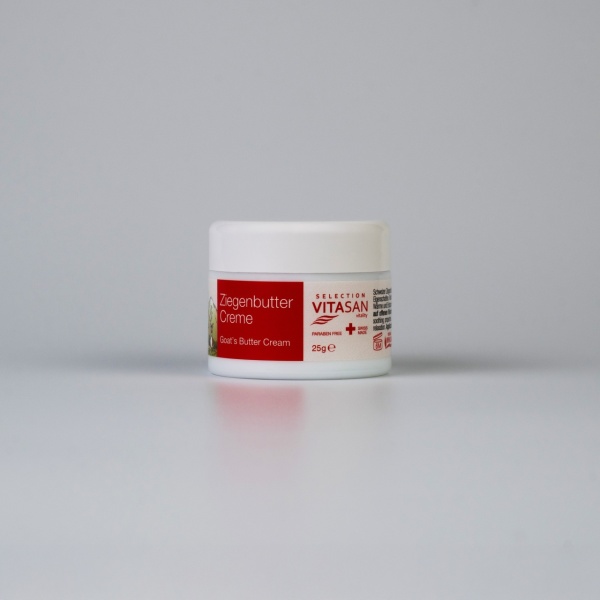 Cremă cu unt din lapte de capră - eficientă în reumatism, artrite, tuse, răceli - 25 g.