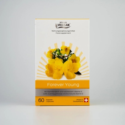 Forever Young - Supliment alimentar cu Luminita noptii pentru echilibru hormonal - 60 capsule
