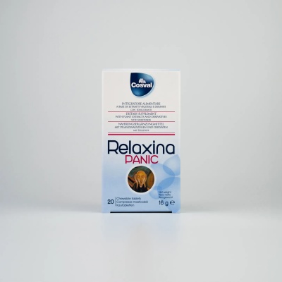 Relaxina Panic - Supliment alimentar pentru echilibrarea sistemului nervos - 20 tablete
