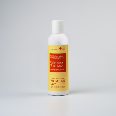 Șampon cu Gălbenele pentru păr uscat - 200 ml.