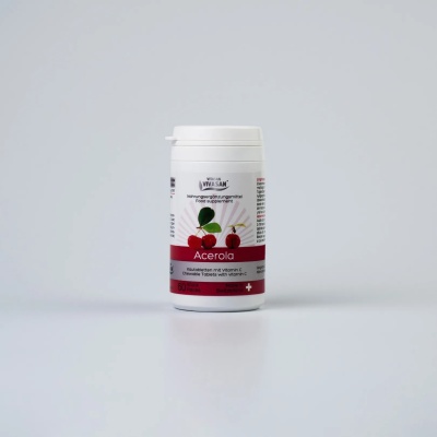 Acerola - Supliment alimentar pentru buna funcționare a sistemului imunitar - 60 tablete