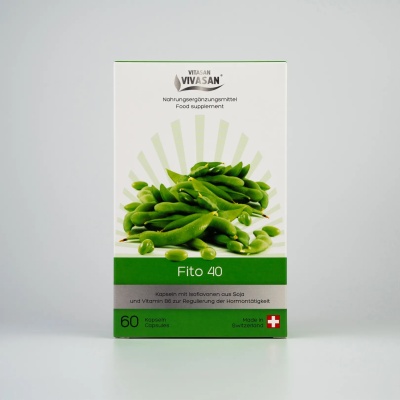 Fito 40 - Supliment alimentar pentru echilibru hormonal - 60 capsule