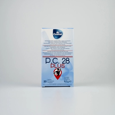 PC 28 Plus - Supliment alimentar pentru reducerea durerilor musculare, nevralgice - 20 tablete