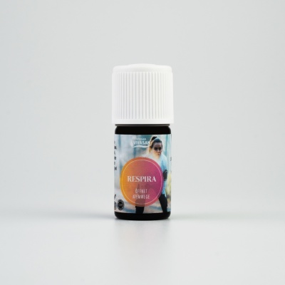 Respira - Amestec de uleiuri esențiale pentru căile respiratorii - 5 ml.