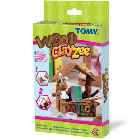 Tomy Clayzee joaca cu lemnul refill