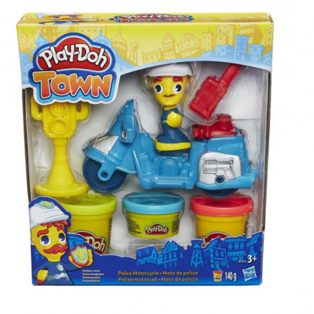 Set plastilina Play-Doh, 3 culori cu accesorii