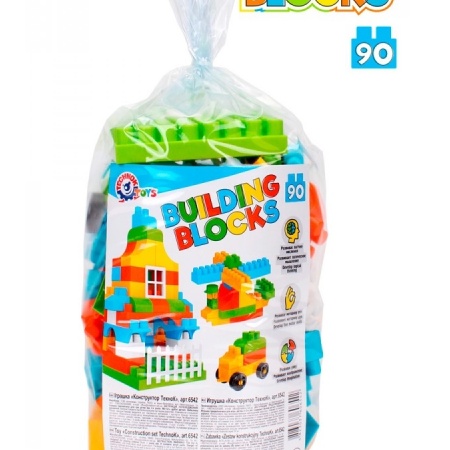 Cuburi de constructii, Technok, 90 de piese