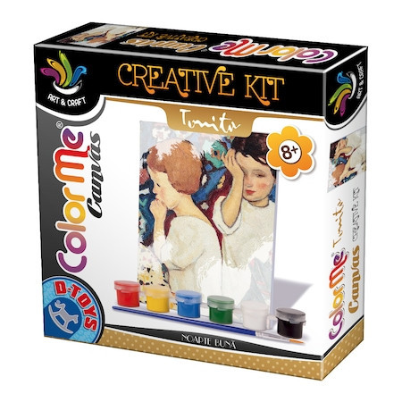 Joc creativ D-Toys, ColorMe Canvas Tonitza