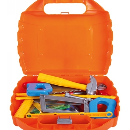 Set bricolaj cu scule si unelte, Technok, in gentuta