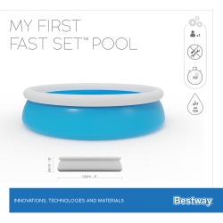 Piscina gonflabila Bestway 57241, First Framem, 152 x 38 cm - Img 6