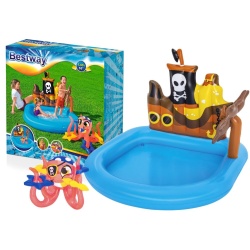 Piscina gonflabila pentru copii, Bestway 52211, 140 x 130 x 104 cm - Img 1