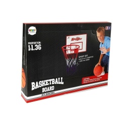 Set cos de baschet pentru copii, cu minge si pompa de umflat - Img 3