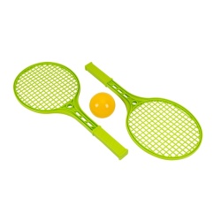 Pereche de rachete cu minge (0373), Technok, verde - Img 3