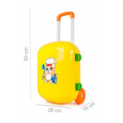 Set mini bucatarie in troliu galben TechnoK, cu accesorii - Img 4