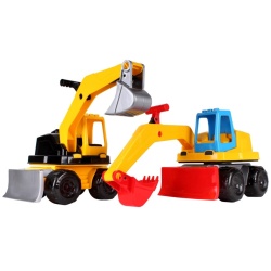 Utilaj de constructie buldozer cu cupa, Technok - Img 5