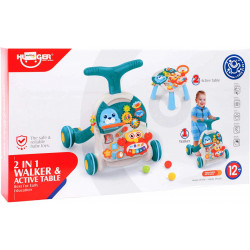 Antepremergator Malplay 2 in 1, cu jucarii detasabile, albastru - Img 17