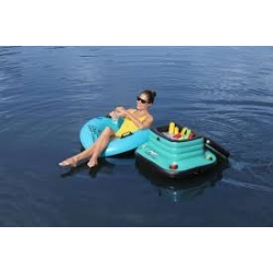Lada frigorifica gonflabil pentru bauturi, Bestway 43191, verde - Img 4