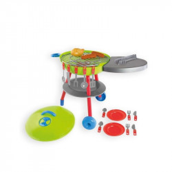Grill Barbecue de jucarie Mochtoys, cu blat de lucru - Img 1