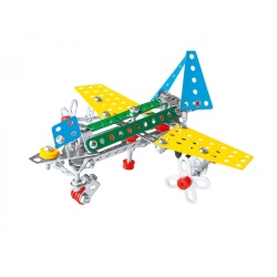 Set de construit metalic, TechnoK, 8 modele de vehicule spatiale, 225 de piese - Img 3