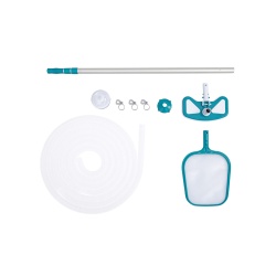 Set intretinere piscina 4 in 1 AquaClear Basic Bestway 58234 - Img 4