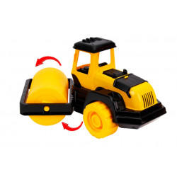 Utilaj compactor de jucarie, TechnoK,38 cm, galben - Img 5