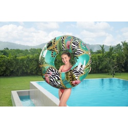 Colac de inot copii, 114 cm, Bestway 36302, multicolor - Img 7