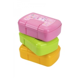 Cutie pentru mic dejun cu autocolant, (9086) Technok, 0.9 L, verde - Img 2