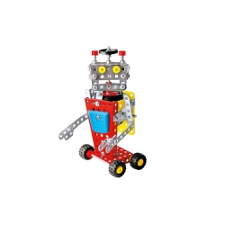 Set de construit metalic, TechnoK, 8 modele de vehicule spatiale, 225 de piese - Img 4