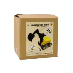 Premergator excavator cu brat mobil, galben - Img 1