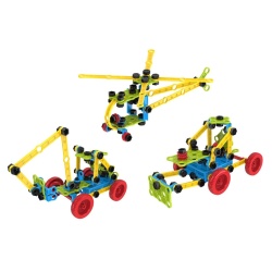 Set de construit vehicule, TechnoK, 6 modele, 139 de piese - Img 3