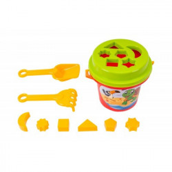 Set de nisip, TechnoK, cu galeata, sortator de forme si accesorii - Img 2