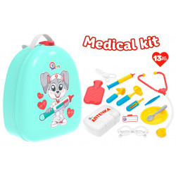 Set medical cu 13 accesorii TechnoK in gentuta tip rucsac - Img 1
