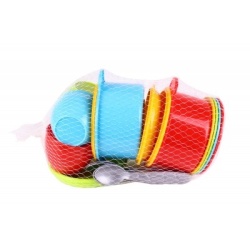 Set vesela, Technok, multicolor - Img 2