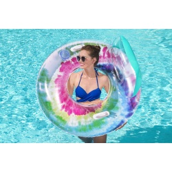 Colac de inot, Bestway 43637, 118 cm x 117 cm, multicolor - Img 7