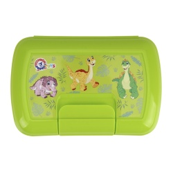 Cutie pentru mic dejun cu autocolant, (9086) Technok, 0.9 L, verde - Img 1