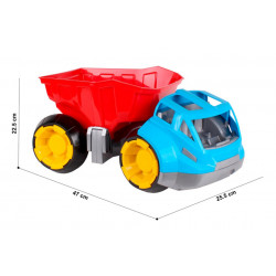 Masinuta, utilaj de constructie, mega basculanta, TechnoK, multicolor - Img 2
