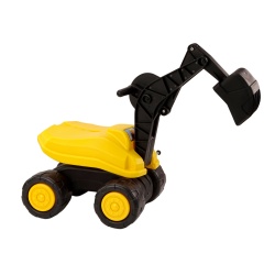Premergator excavator cu brat mobil, galben - Img 2