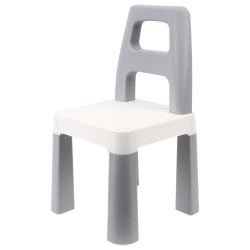 Scaun pentru copii cu sarcina max. 75 kg, Technok, gri - Img 1