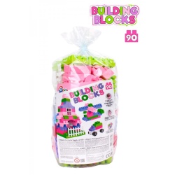 Set cuburi de constructie, Technok, 90 de piese - Img 1