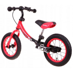 Bicicleta fara pedale cu cadru reversibil Boomerang WB-06, rosu - Img 3