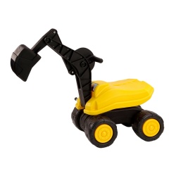 Premergator excavator cu brat mobil, galben - Img 3