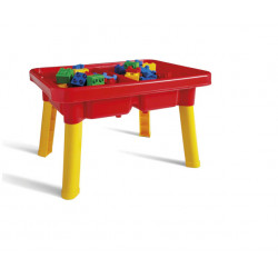 Set masuta si cuburi de constructie, Unico Plus, 31 piese - Img 2