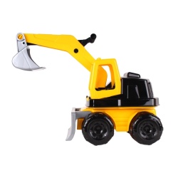 Utilaj de constructie buldozer cu cupa, Technok - Img 1